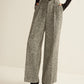 Wool-Blend Tweed Pants