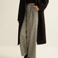 Wool-Blend Tweed Pants