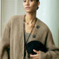 Ribbed Loose Knit Outerwear