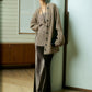 Ribbed Loose Knit Outerwear