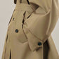 Lapel Loose Belted Trench Coat