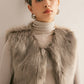 Leisure Faux Fur Vest