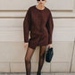 Retro Puff-Sleeve Short Jacket