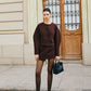 Retro Puff-Sleeve Short Jacket