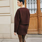 Retro Puff-Sleeve Short Jacket