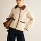 Contrast Binding Minky Jacket