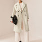 Elegant Tweed Long Coat