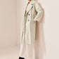 Elegant Tweed Long Coat