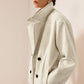 Elegant Tweed Long Coat