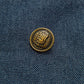 Cotton Lapel Denim Blazer