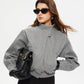 Button Clasp Short Blazer