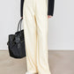 Minimalist Pockets Draped Pants