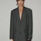Lapel Button Pockets Blazer