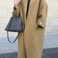 Minimalist Wool Long Coat