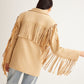 Boheme Tassel Suede Blazer
