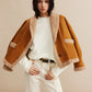 Boheme Minky Lined Suede Jacket