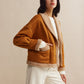 Boheme Minky Lined Suede Jacket