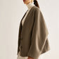 V-Neck Loose Warm Jacket