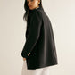 Metal-Detail Lapel Blazer