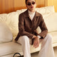 Boheme Belted Suede Polo Jacket