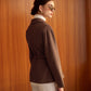 Boheme Belted Suede Polo Jacket