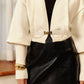 Leg-Of Mutton Sleeve Petite Knit Outerwear