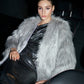 Elegant Faux Fur Coat