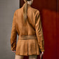 Suede Zipper Jacket
