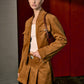 Suede Zipper Jacket