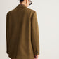 Suede Back-Slit Blazer