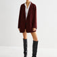 Tie Back Shift Blazer
