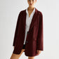 Tie Back Shift Blazer