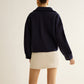 Casual Pockets Button Jacket