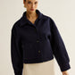 Casual Pockets Button Jacket