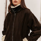 Turtleneck Zipper Fleece Jacket