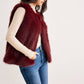 Minimalist Faux Fur Vest