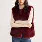 Minimalist Faux Fur Vest