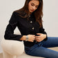 Heart-Button Regular Fit Blazer