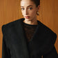 Large Collar Belted Coat