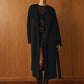 Versatile Belted Warm Coat With Scarf