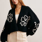 Knit-Floral Short Outerwear