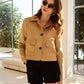 Elegant Short Polo Jacket