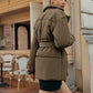 Belted Lapel Cozy Winter Coat