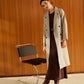 Elegant Belted Long Winter Coat