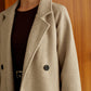 Elegant Belted Long Winter Coat