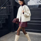 Romance Button Shift Coat