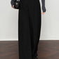 Vintage Pleated Wide-Leg Pants