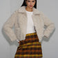 Lapel Fleece Short Jacket