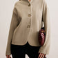 Minimalist Regular Fit Button Cardigan