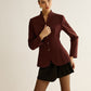 Metal Decor Piping Blazer